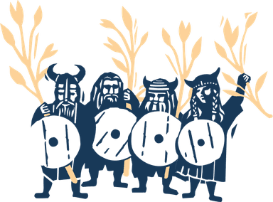 Viking oat characters